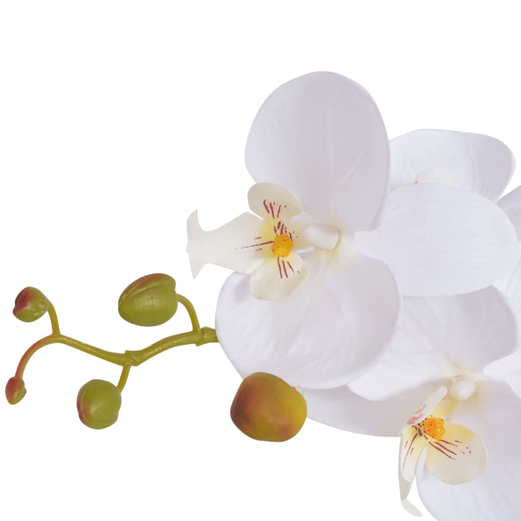 Tekokukka ruukulla orkidea 65 cm valkoinen