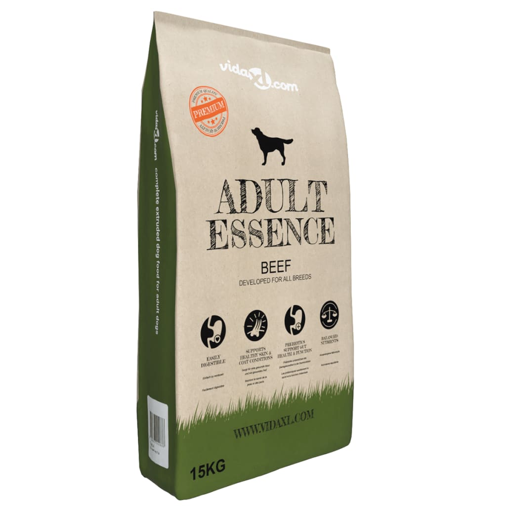 Premium koiran kuivaruoka "Adult Essence Beef" 15 kg