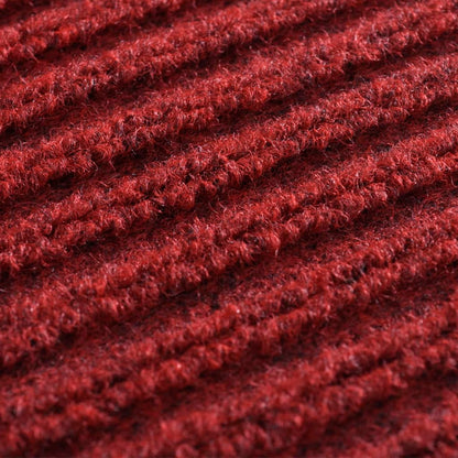 Punainen PVC Ovimatto 90 x 120 cm