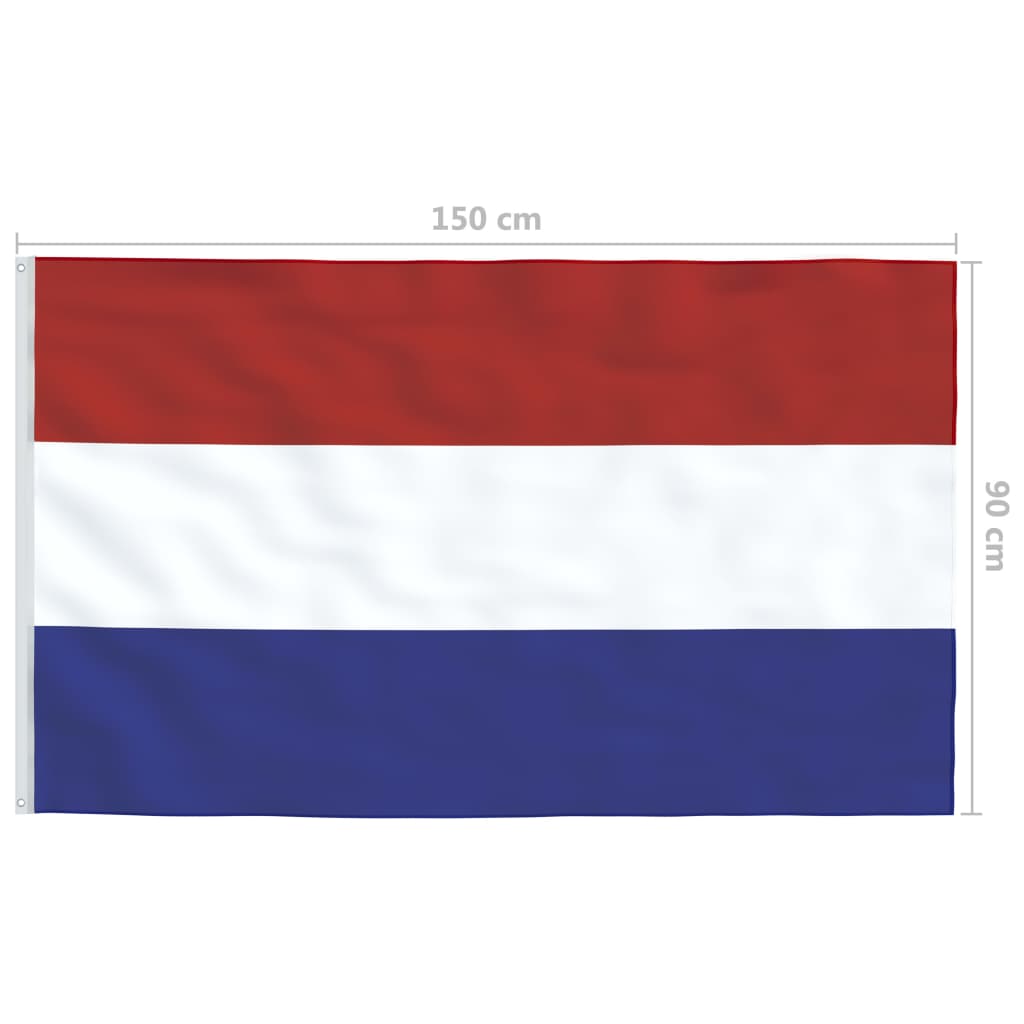 Alankomaiden lippu 90x150 cm