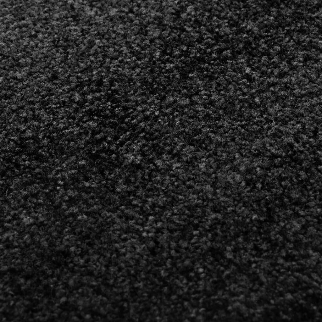 Ovimatto pestävä musta 90x120 cm