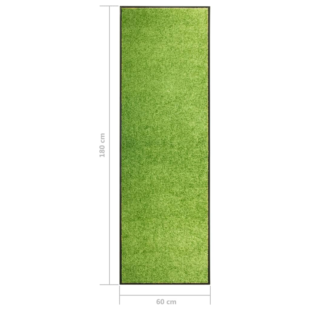 Ovimatto pestävä vihreä 60x180 cm
