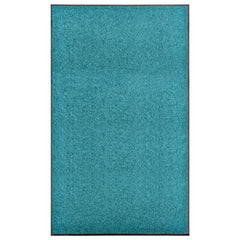 Ovimatto pestävä sinivihreä 90x150 cm