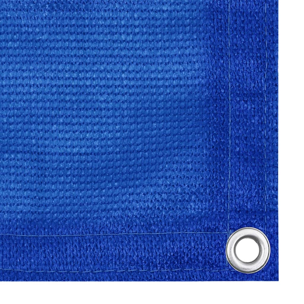 Parvekkeen suoja sininen 90x400 cm HDPE