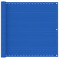 Parvekkeen suoja sininen 90x600 cm HDPE