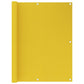 Parvekkeen suoja keltainen 120x500 cm HDPE