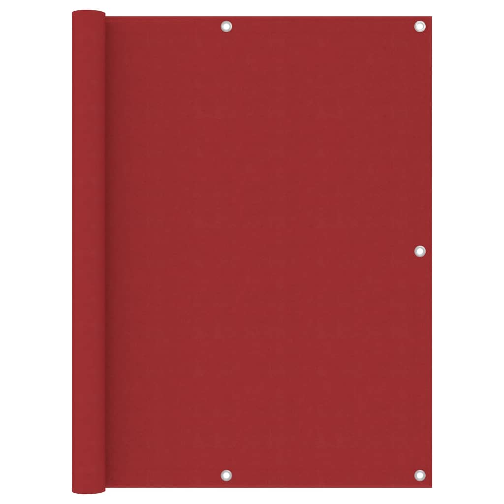 Parvekkeen suoja punainen 120x300 cm Oxford kangas