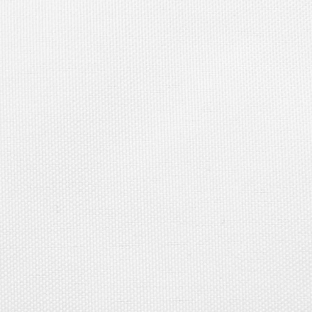 Aurinkopurje Oxford-kangas neliö 4,5x4,5 m valkoinen