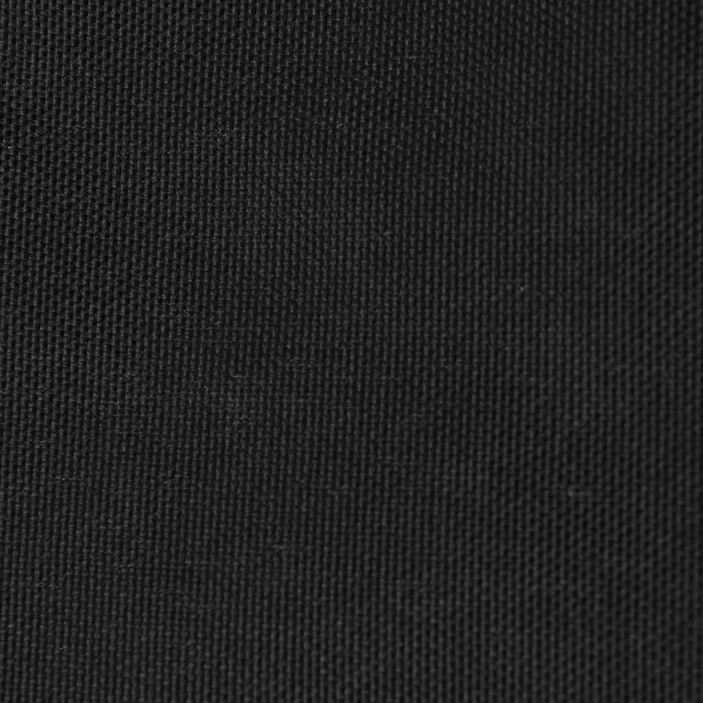 Aurinkopurje Oxford-kangas kolmio 5x5x5 m musta