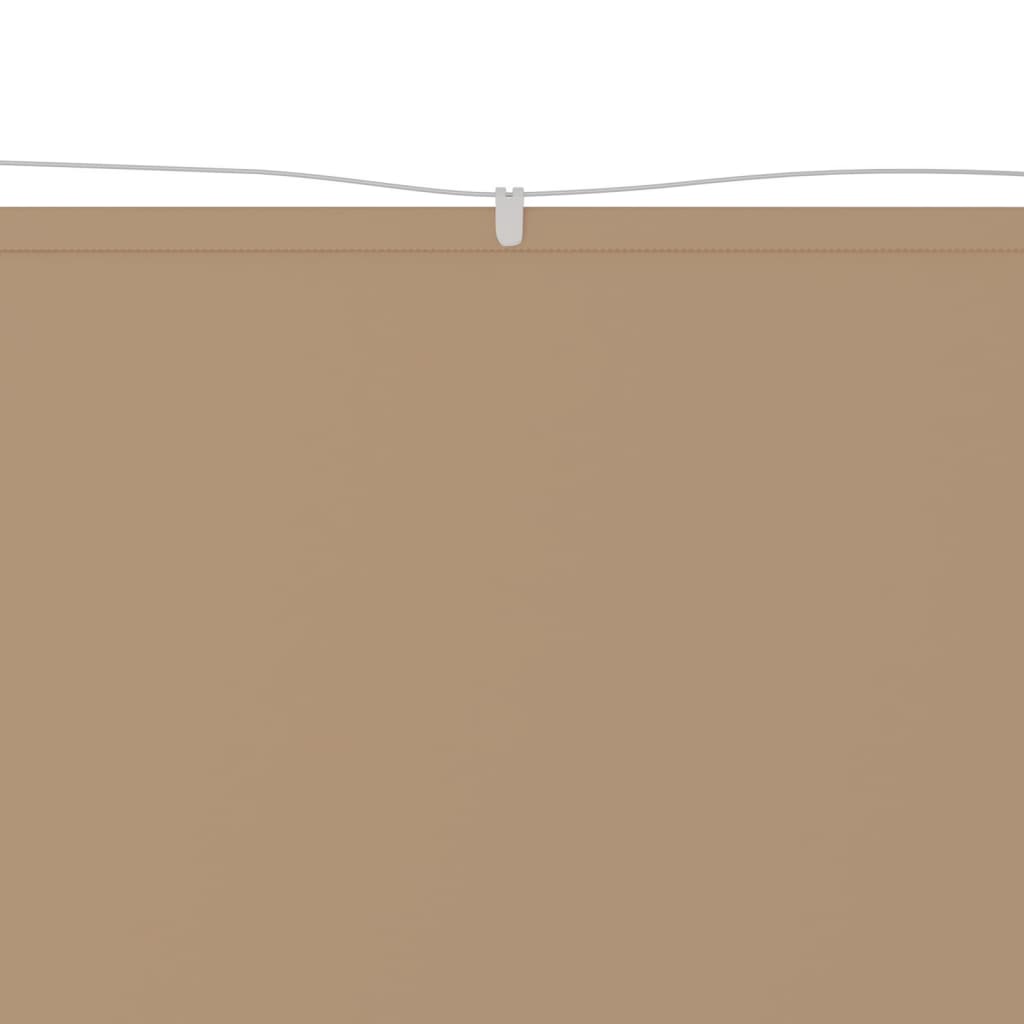 Pystymarkiisi harmaanruskea 140x360 cm Oxford kangas