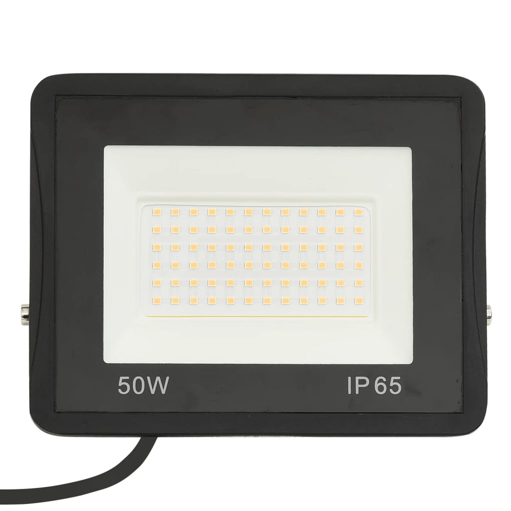LED-valonheittimet 2 kpl 50 W lämmin valkoinen