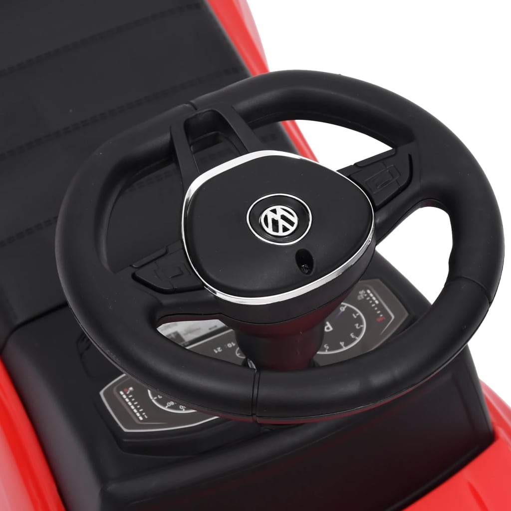 Potkuauto Volkswagen T-Roc, punainen