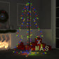 Kartionmallinen joulukuusi 200 LEDiä sisä/ulkokäyttö 98x150 cm