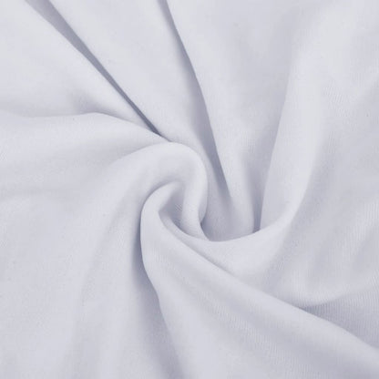 Joustava sohvanpäällinen valkoinen polyesteri jersey