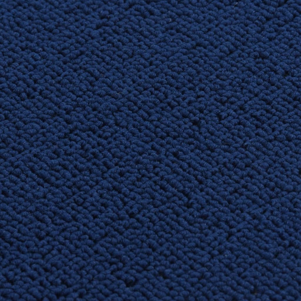 Liukumattomat porrasmatot 15 kpl 75x20 cm sininen suorakaide